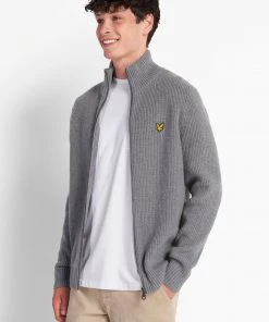 Lyle & Scott Zip Through Jumper
