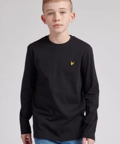 Lyle & Scott White Classic L/S T-Shirt