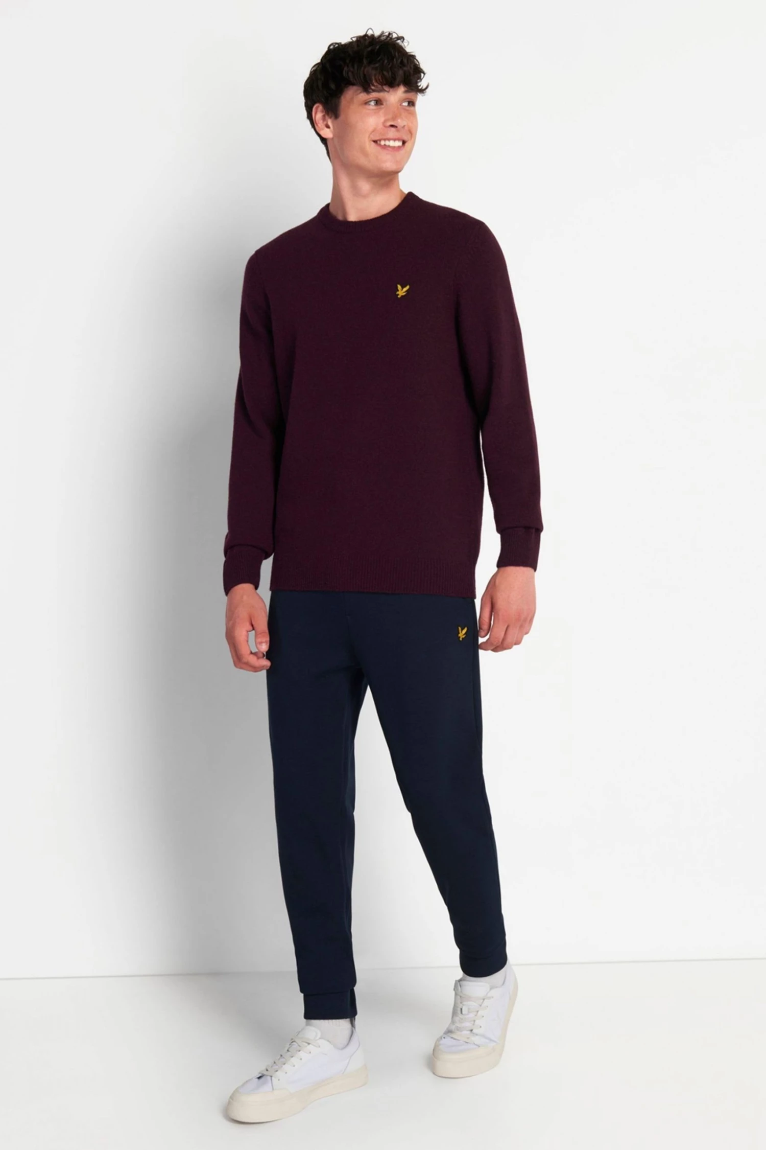 Lyle & Scott Burgundy Jumper 3 Lyle & Scott Burgundy Jumper - Image 3