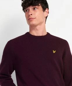 Lyle & Scott Burgundy Jumper 8 Lyle & Scott Burgundy Jumper -Lyle & Scott Outlet | Sale unnamed file 1357 scaled