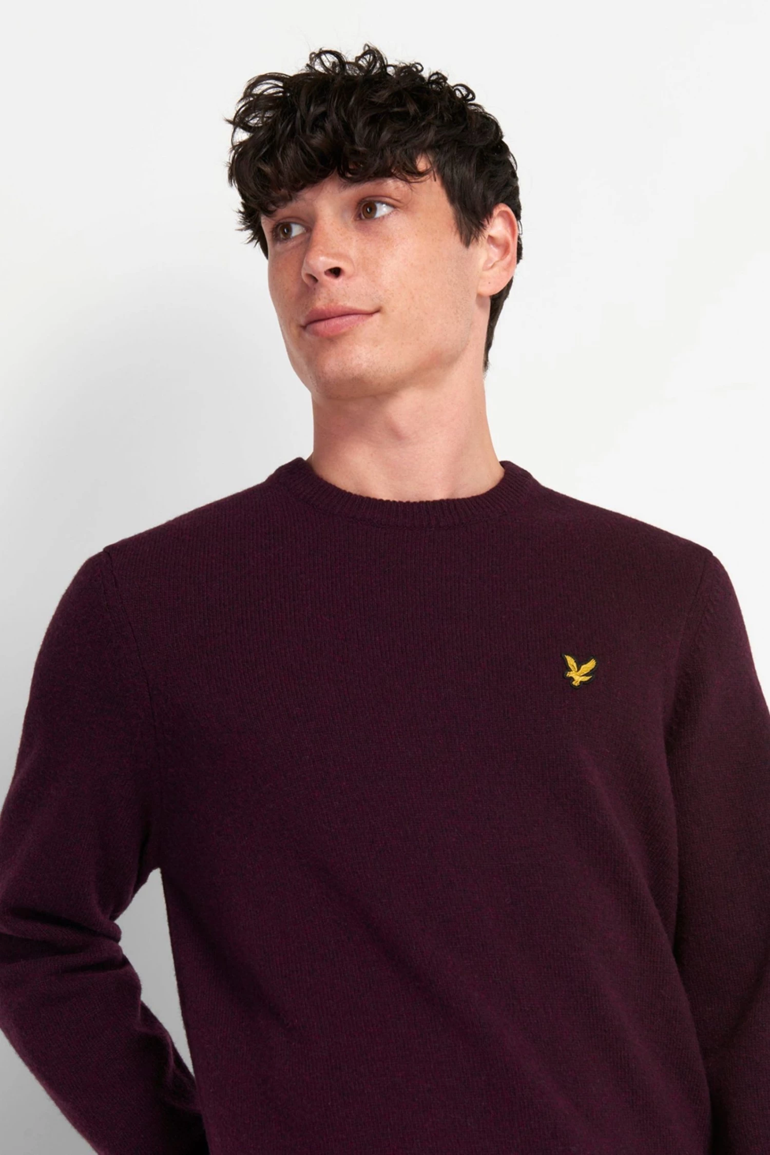 Lyle & Scott Burgundy Jumper 4 Lyle & Scott Burgundy Jumper - Image 4