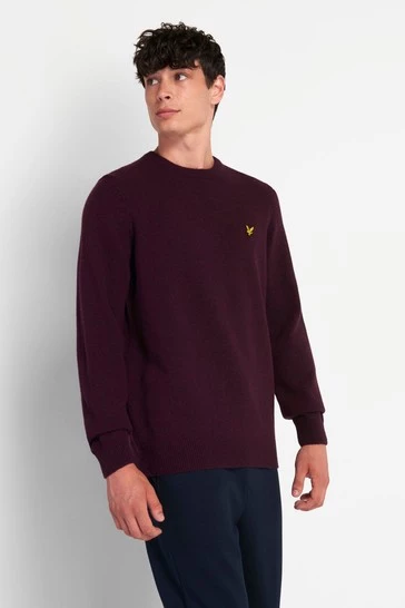 Lyle & Scott Burgundy Jumper 5 Lyle & Scott Burgundy Jumper - Image 5