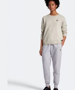 Lyle & Scott Grey Crew Neck Jumper -Lyle & Scott Outlet | Sale unnamed file 1428 scaled