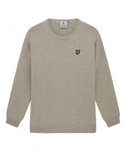 Lyle & Scott Grey Crew Neck Jumper -Lyle & Scott Outlet | Sale unnamed file 1431