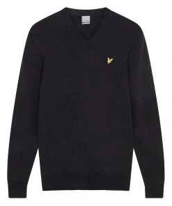 Lyle & Scott Black Golf V-Neck Pullover -Lyle & Scott Outlet | Sale unnamed file 1471 scaled