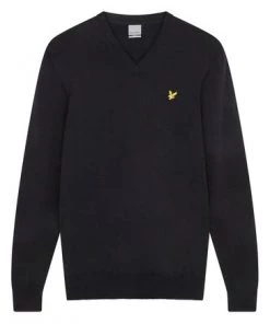 Lyle & Scott Black Golf V-Neck Pullover -Lyle & Scott Outlet | Sale unnamed file 1472