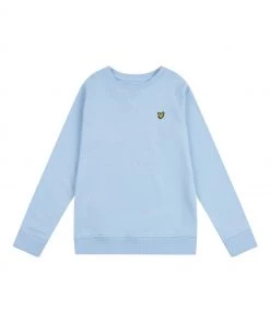 Lyle & Scott Blue Classic Crew Neck LB Sweatshirt