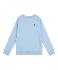 Lyle & Scott Blue Classic Crew Neck LB Sweatshirt -Lyle & Scott Outlet | Sale unnamed file 1502