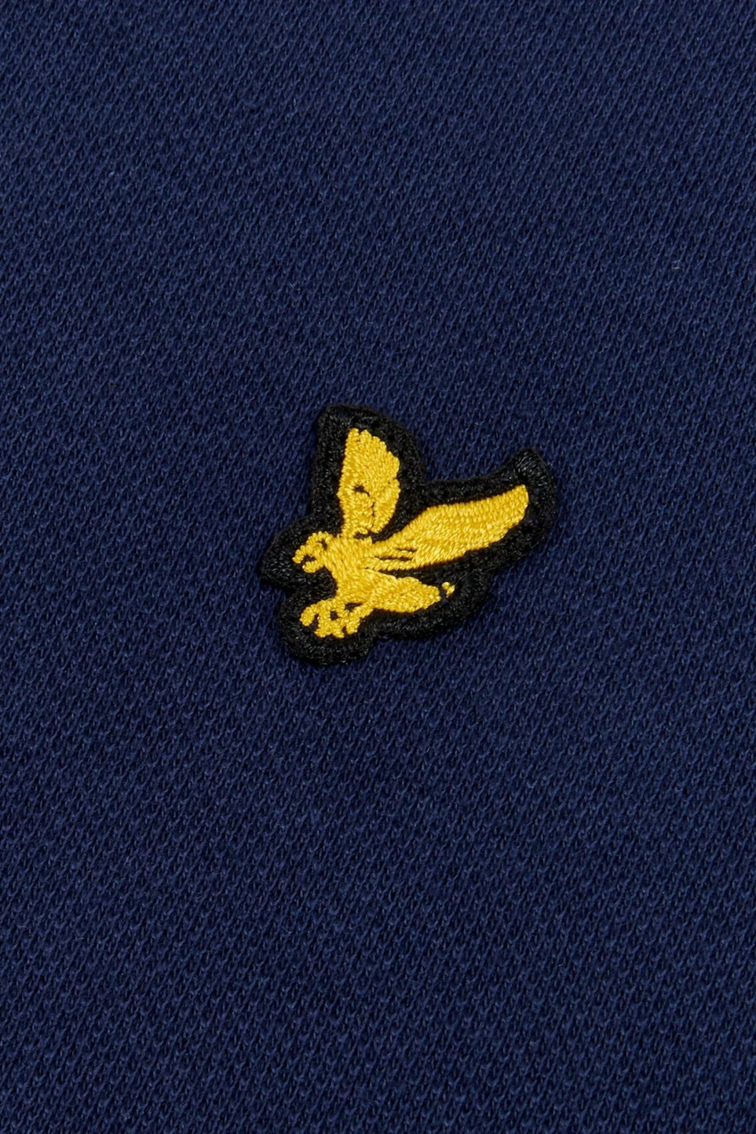 Lyle & Scott Blue Hybrid Pique And Jersey Crew Neck Sweatshirt 3 Lyle & Scott Blue Hybrid Pique And Jersey Crew Neck Sweatshirt - Image 3