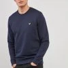 Lyle & Scott Crew-Neck Sweatshirt Iris Blue