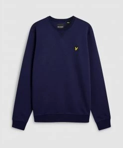 Lyle & Scott Crew-Neck Sweatshirt Iris Blue 19 Lyle & Scott Crew-Neck Sweatshirt Iris Blue -Lyle & Scott Outlet | Sale unnamed file 1538 scaled