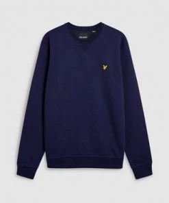 Lyle & Scott Crew-Neck Sweatshirt Iris Blue 23 Lyle & Scott Crew-Neck Sweatshirt Iris Blue -Lyle & Scott Outlet | Sale unnamed file 1542