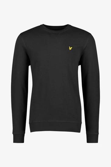 Lyle & Scott Crew-Neck Sweatshirt Iris Blue 9 Lyle & Scott Crew-Neck Sweatshirt Iris Blue - Image 9