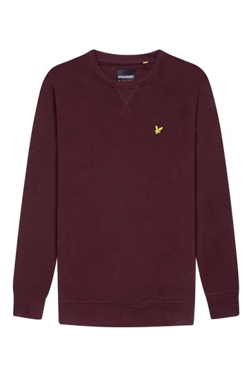 Lyle & Scott Crew-Neck Sweatshirt Iris Blue 11 Lyle & Scott Crew-Neck Sweatshirt Iris Blue - Image 11
