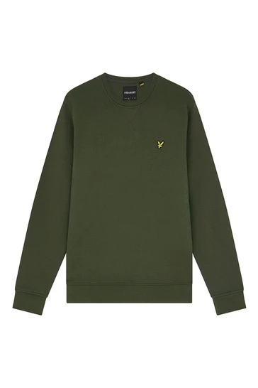 Lyle & Scott Crew-Neck Sweatshirt Iris Blue 12 Lyle & Scott Crew-Neck Sweatshirt Iris Blue - Image 12