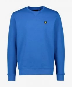 Lyle & Scott Crew-Neck Sweatshirt Iris Blue 28 Lyle & Scott Crew-Neck Sweatshirt Iris Blue -Lyle & Scott Outlet | Sale unnamed file 1547