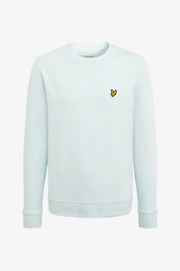 Lyle & Scott Crew-Neck Sweatshirt Iris Blue 14 Lyle & Scott Crew-Neck Sweatshirt Iris Blue - Image 14
