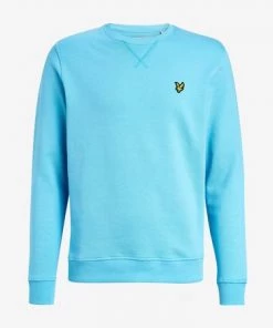 Lyle & Scott Crew-Neck Sweatshirt Iris Blue 31 Lyle & Scott Crew-Neck Sweatshirt Iris Blue -Lyle & Scott Outlet | Sale unnamed file 1550