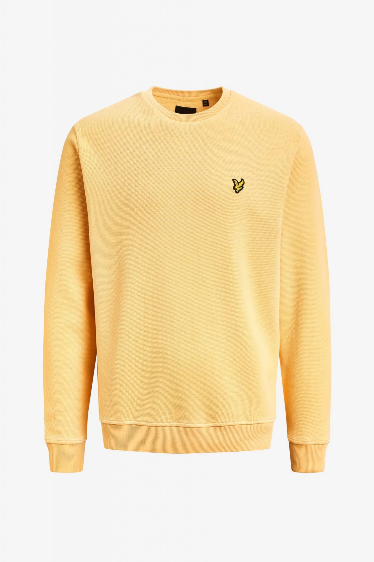 Lyle & Scott Natural Washed Pique Sweatshirt 1 Lyle & Scott Natural Washed Pique Sweatshirt