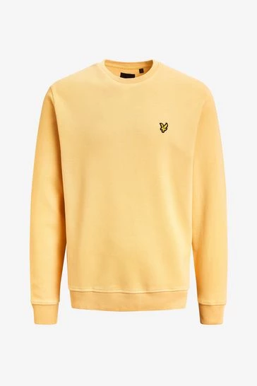 Lyle & Scott Natural Washed Pique Sweatshirt 2 Lyle & Scott Natural Washed Pique Sweatshirt - Image 2