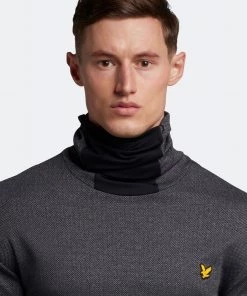 Lyle & Scott Black Summer Snood Midlayer Sweatshirt -Lyle & Scott Outlet | Sale unnamed file 1580 scaled