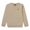 Lyle & Scott Boys Grey Classic Crew Neck Top