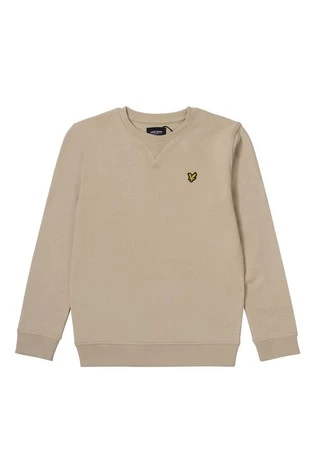 Lyle & Scott Boys Grey Classic Crew Neck Top 5 Lyle & Scott Boys Grey Classic Crew Neck Top - Image 5