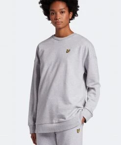 Lyle & Scott Oversized Grey Sweatshirt