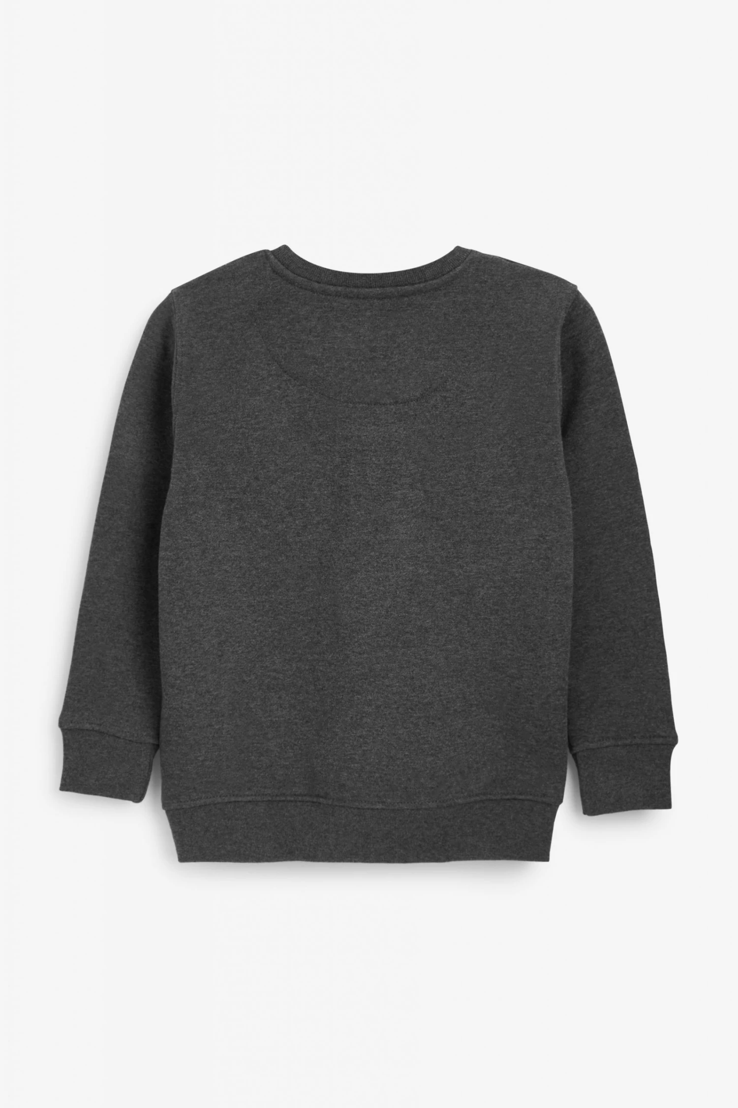 Lyle & Scott Grey Classic Crew Neck Fleece Sweatshirt 2 Lyle & Scott Grey Classic Crew Neck Fleece Sweatshirt - Image 2