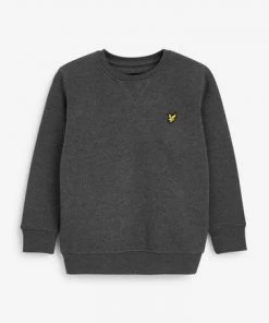 Lyle & Scott Grey Classic Crew Neck Fleece Sweatshirt 7 Lyle & Scott Grey Classic Crew Neck Fleece Sweatshirt -Lyle & Scott Outlet | Sale unnamed file 1599