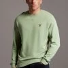 Lyle & Scott Green Crew Neck Sweatshirt