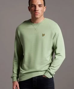 Lyle & Scott Green Crew Neck Sweatshirt