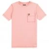 Lyle & Scott Pink Garment Washed Flatlock T-Shirt