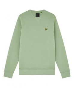 Lyle & Scott Green Crew Neck Sweatshirt -Lyle & Scott Outlet | Sale unnamed file 1612
