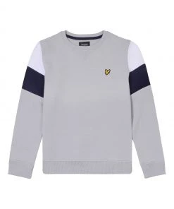 Lyle & Scott Grey Crew Neck Sweatshirt