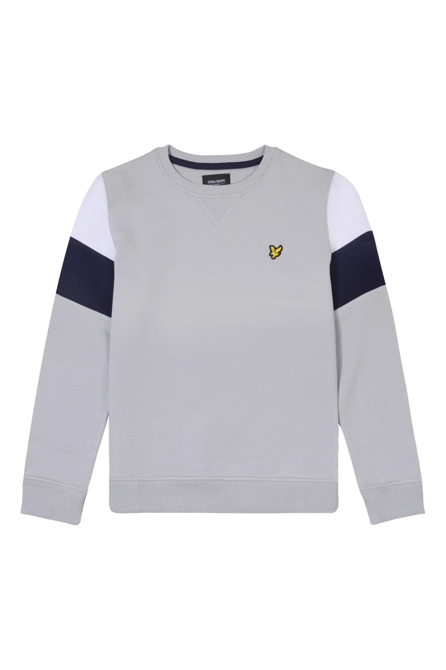 Lyle & Scott Grey Crew Neck Sweatshirt 1 Lyle & Scott Grey Crew Neck Sweatshirt