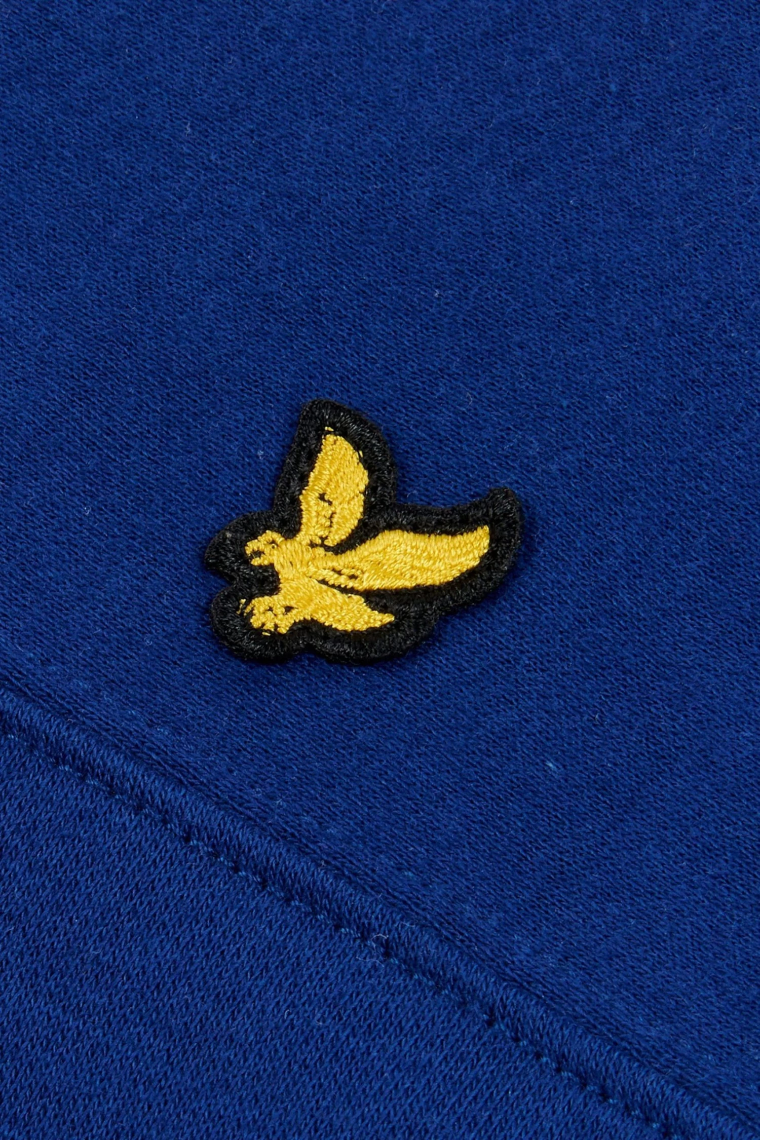 Lyle & Scott Blue Sleeve Panel BB Crew Neck Sweatshirt 3 Lyle & Scott Blue Sleeve Panel BB Crew Neck Sweatshirt - Image 3