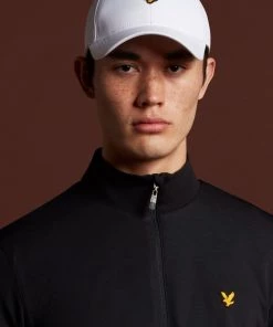 Lyle & Scott Black Windshield 1/2 Zip Midlayer Sweatshirt -Lyle & Scott Outlet | Sale unnamed file 1624 scaled