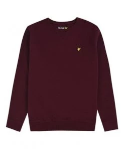 Lyle & Scott Purple Classic Crew-Neck Fleece -Lyle & Scott Outlet | Sale unnamed file 1634