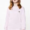 Lyle & Scott Boys Pink Classic Crew Neck Sweatshirt