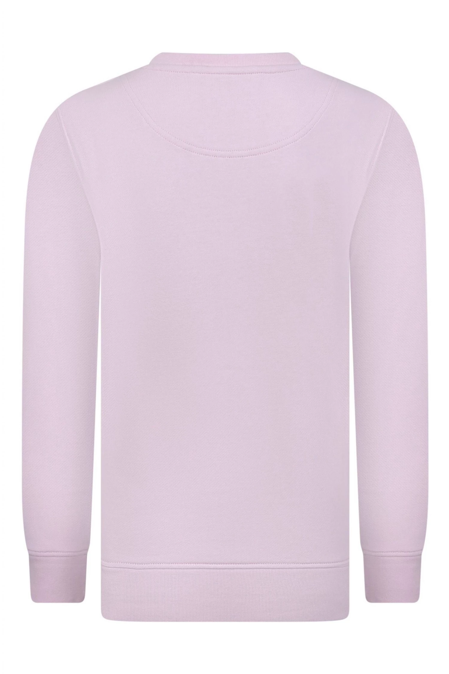 Lyle & Scott Boys Pink Classic Crew Neck Sweatshirt 3 Lyle & Scott Boys Pink Classic Crew Neck Sweatshirt - Image 3