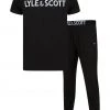 Lyle & Scott Black Eric Loungewear Set