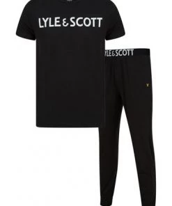 Lyle & Scott Black Eric Loungewear Set -Lyle & Scott Outlet | Sale unnamed file 1660