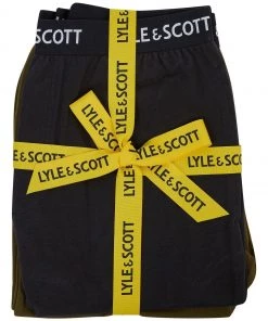 Lyle & Scott Black Adam Loungewear Shorts 2 Pack