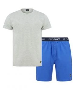 Lyle & Scott Blue Charlie Loungewear Set -Lyle & Scott Outlet | Sale unnamed file 1681