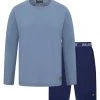 Lyle & Scott Blue Lounge Set