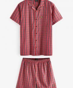 Lyle & Scott Red Hardy Pyjama Set -Lyle & Scott Outlet | Sale unnamed file 1700