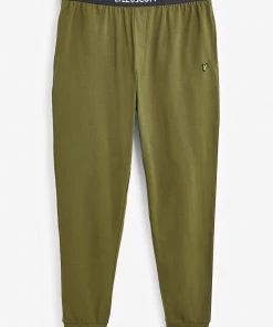 Lyle & Scott Green Ezra Loungewear Pant