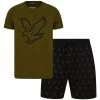 Lyle & Scott Black Griffin Loungewear Set