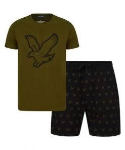 Lyle & Scott Black Griffin Loungewear Set -Lyle & Scott Outlet | Sale unnamed file 1736